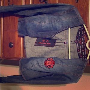 NWT True Religion Demin Jacket/Top